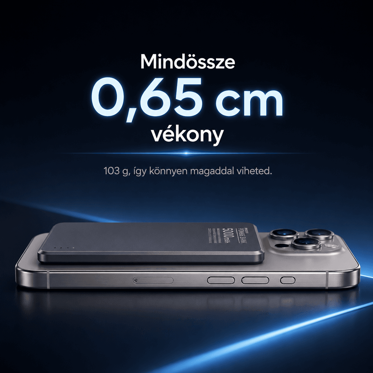 SlimWin MagAir 5K Powerbank, termékkép
