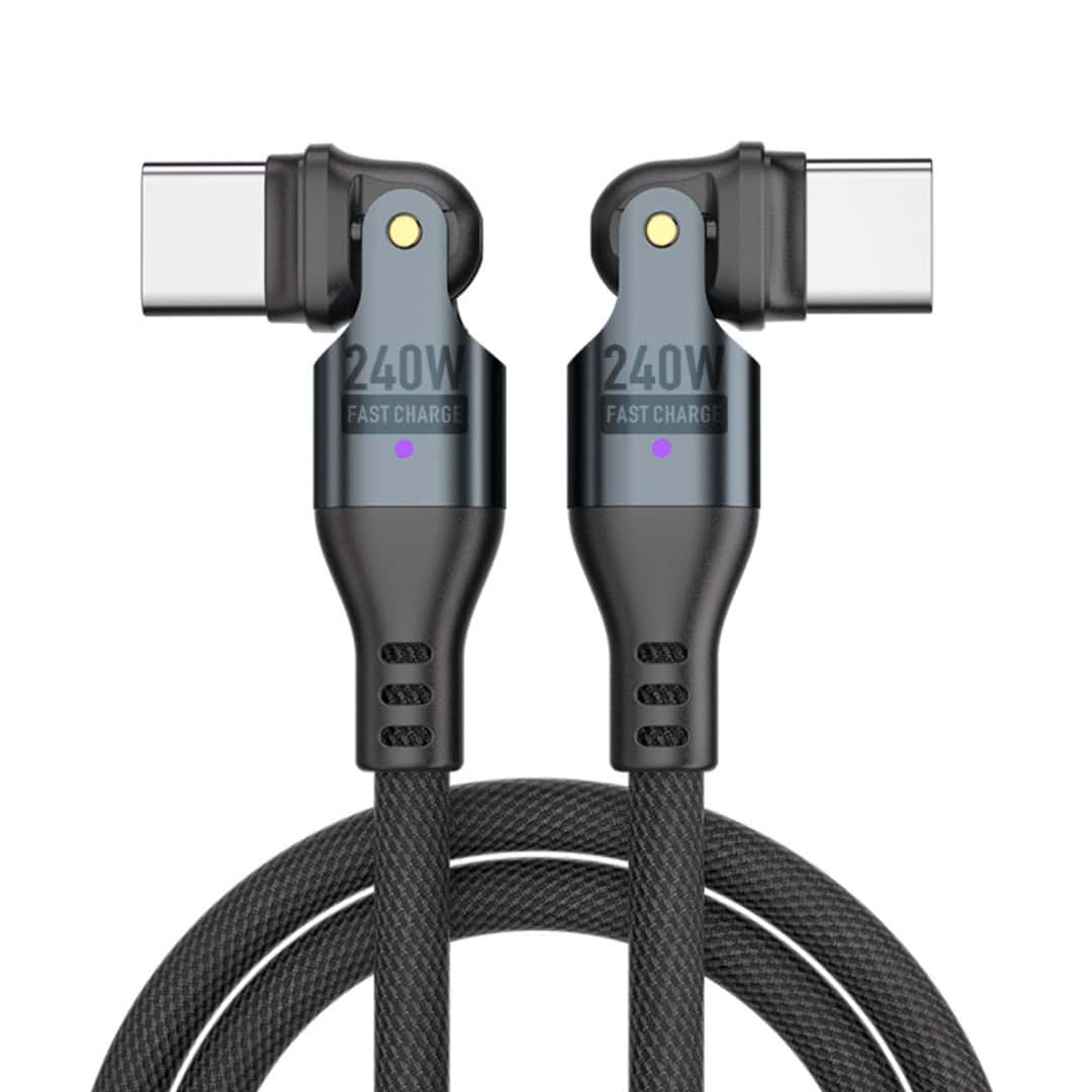 SlimWin 240W hajlítható USB-C kábel, részlet